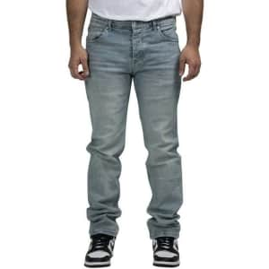 WeSC Men's Eddy Slim Fit Denim Jeans for $10