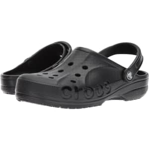 Crocs Unisex Baya Clog Sandals for $25