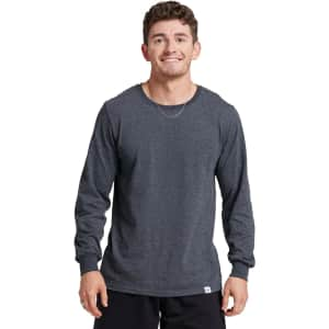 Russell Athletic Men's Dri-Power Cotton Blend T-Shirt for $5