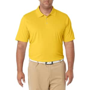 Amazon Essentials Men's Regular-Fit Quick-Dry Golf Polo Shirt for $6